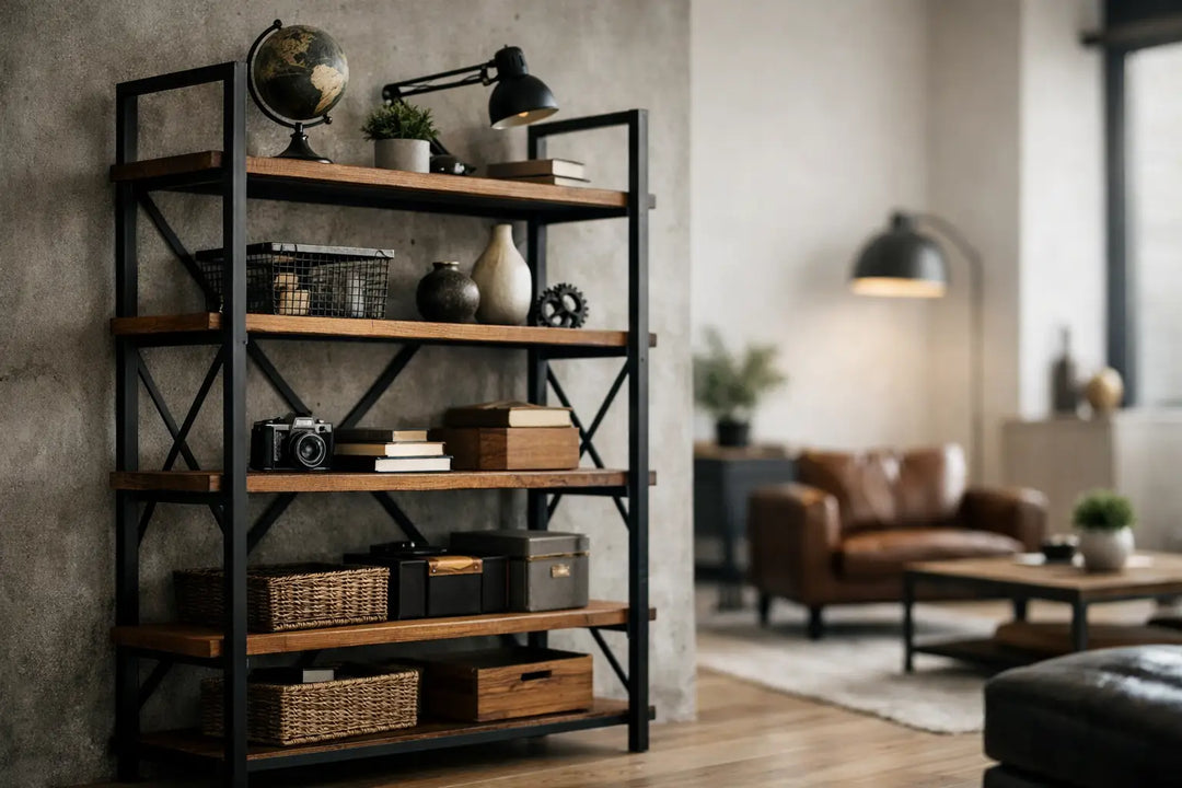 Metallregal im Industrial Stil richtig wählen