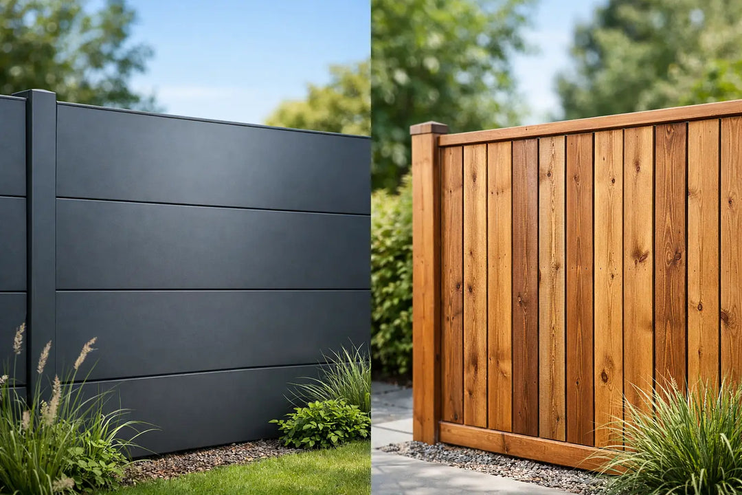 Stahlpaneel vs Holzzaun - was passt besser?