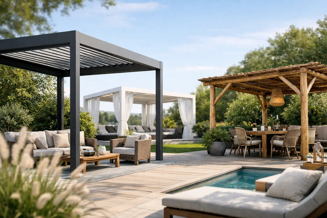 Acht Pergola Ideen für eine schöne Terrasse