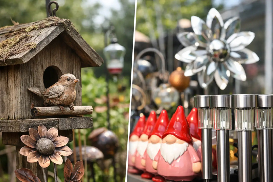 Handarbeit oder Massenware bei Gartendeko?