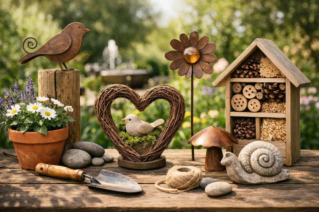 Leitfaden für handgefertigte Gartendeko