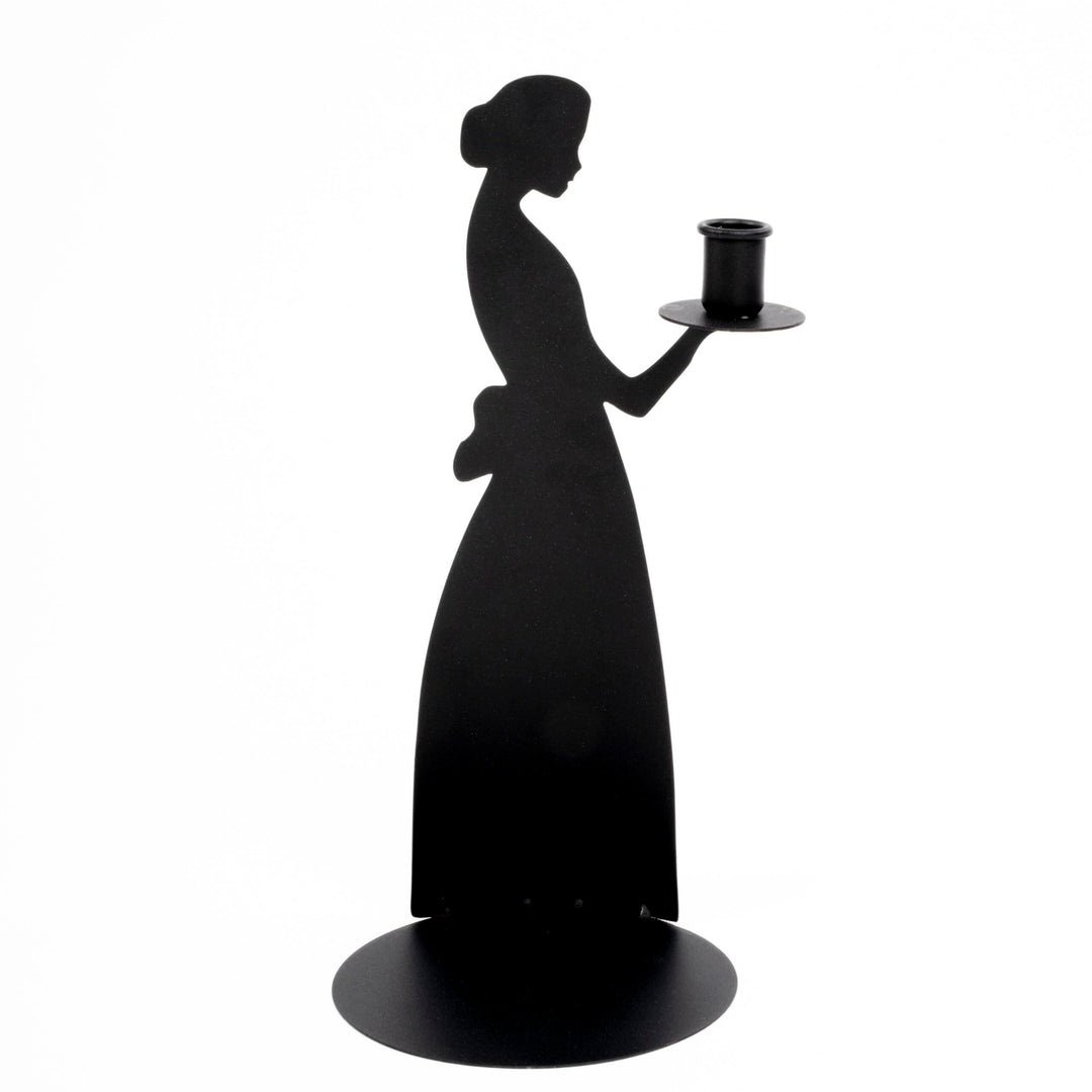 Kerzenständer „Lady Black“ – Eleganter Metall Kerzenhalter im modernen Design