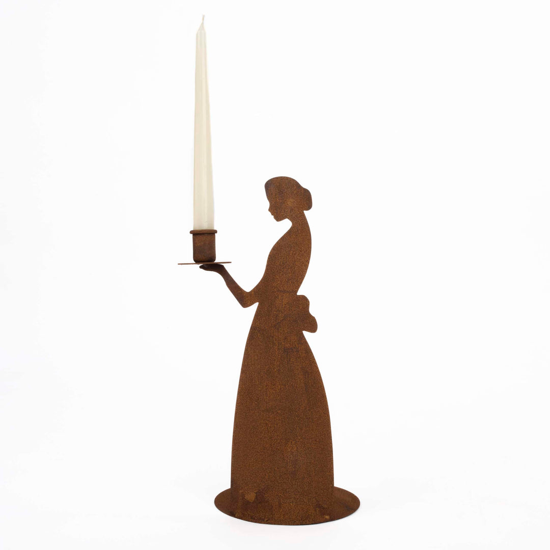 Kerzenständer „Lady Black“ – Eleganter Metall Kerzenhalter im modernen Design