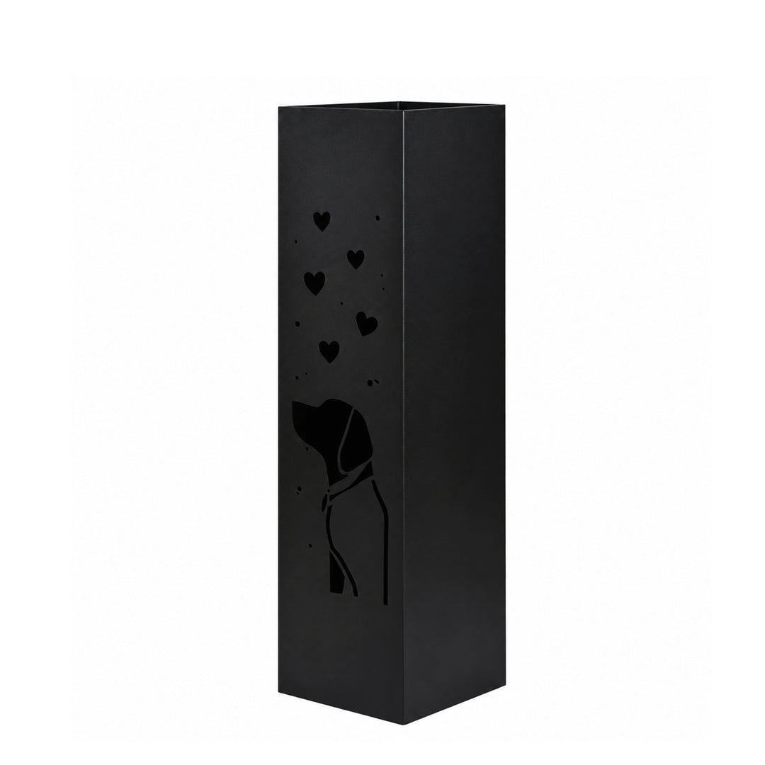 Metal Umbrella Stand – Umbrella Holder with Leaf Motif