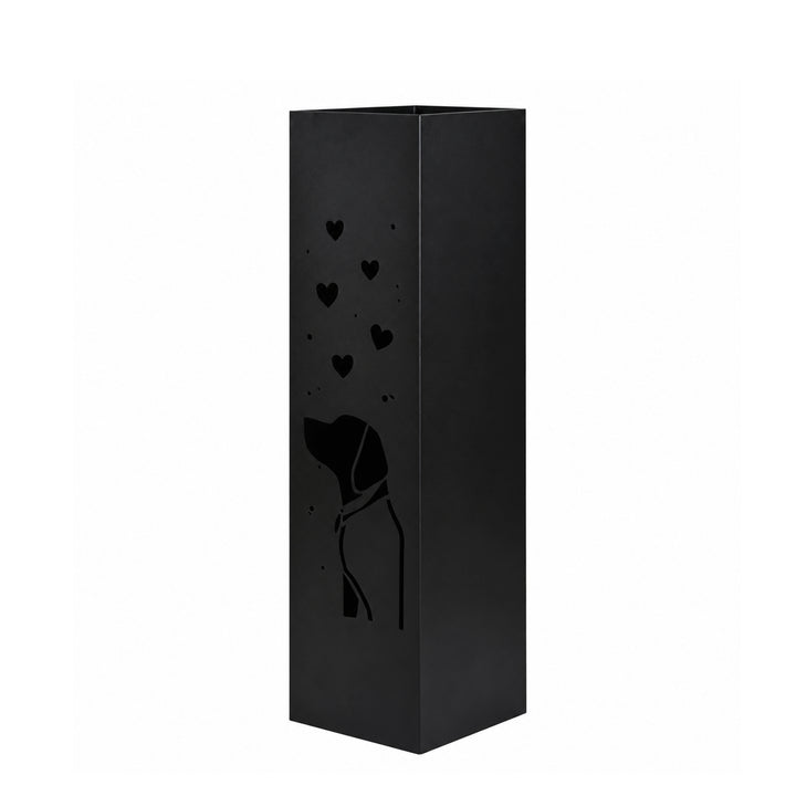 Metal Umbrella Stand – Umbrella Holder with Leaf Motif