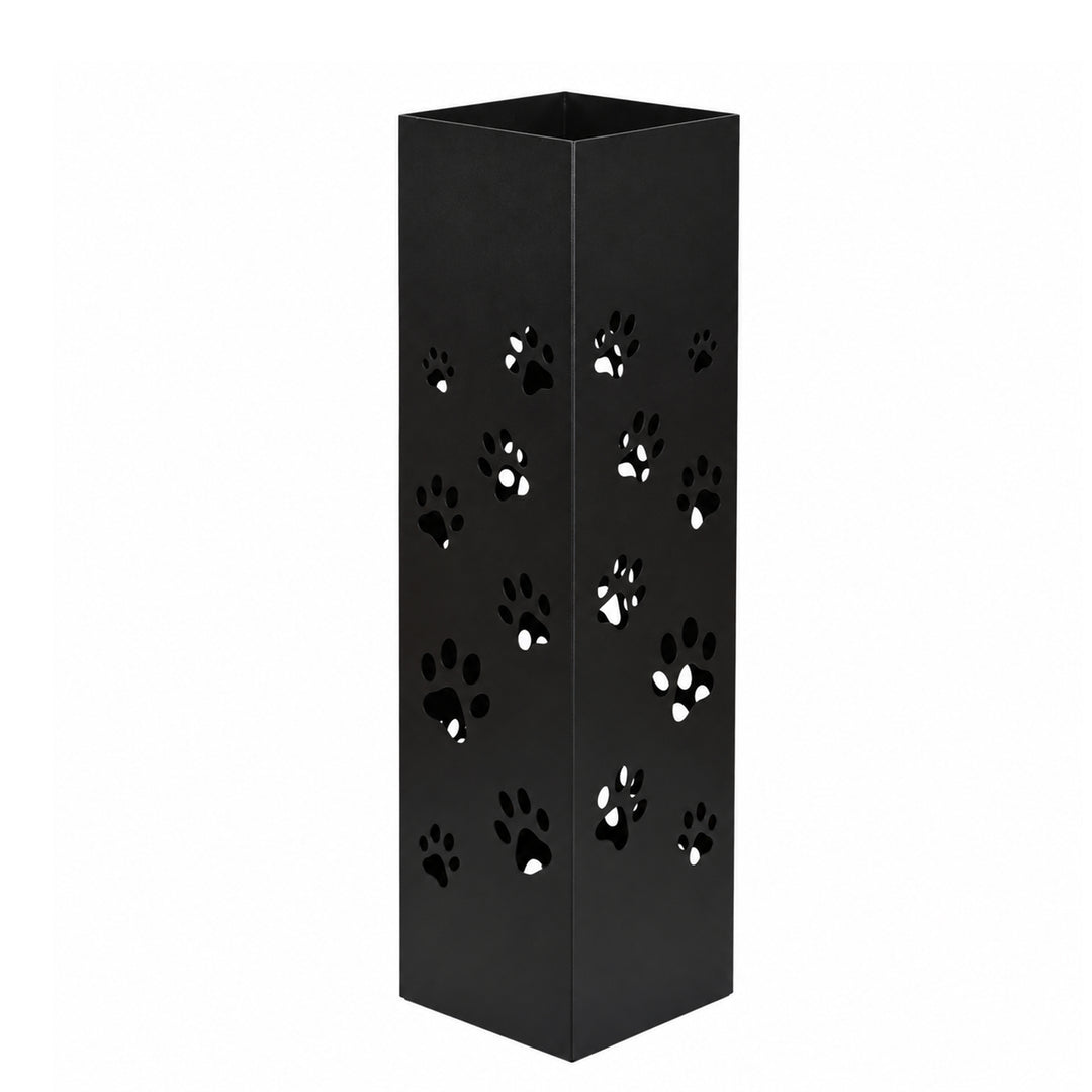 Metal Umbrella Stand – Umbrella Holder with Leaf Motif