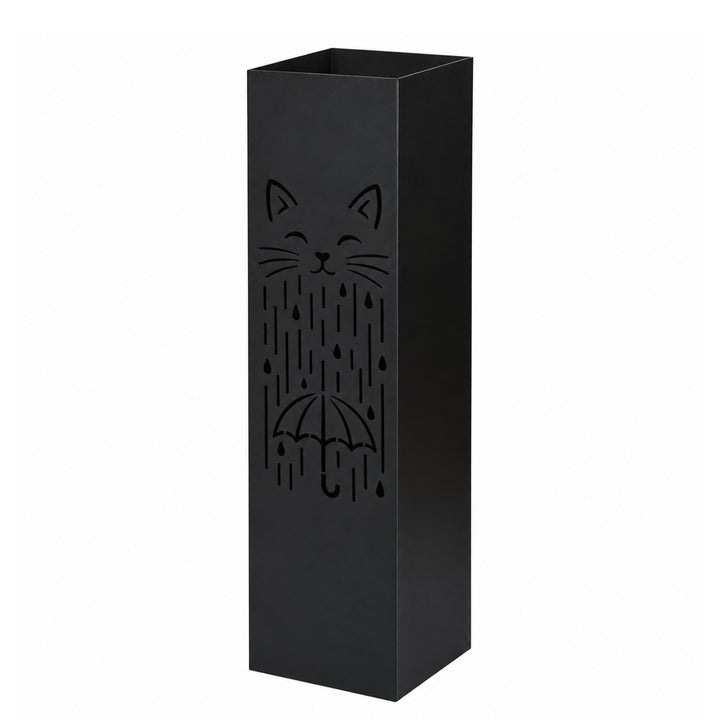 Metal Umbrella Stand – Umbrella Holder with Leaf Motif