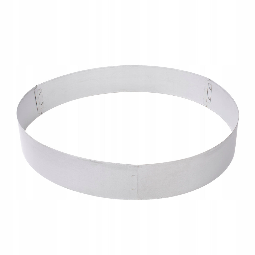 Rasenkante Metall Aluzinc – flexible Beeteinfassung, 1 m