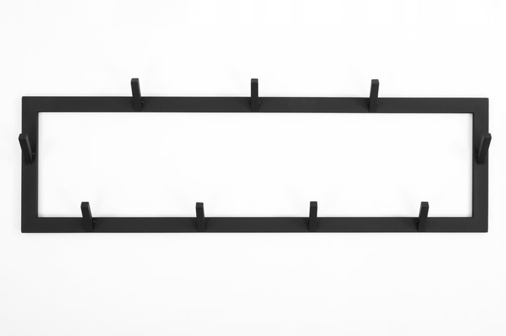 Wandgarderobe aus Metall – geschweißte Garderobenleiste