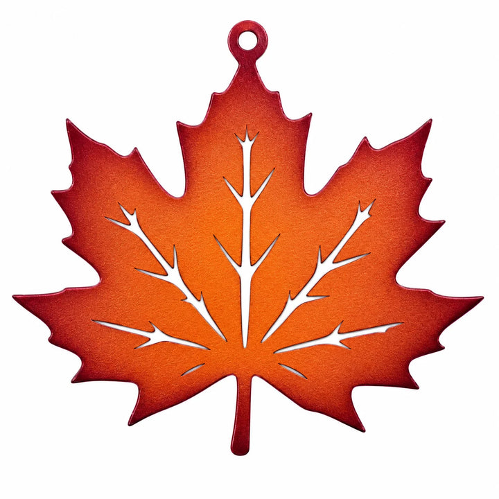Metallanhänger AHORNBLATT – Herbstdekoration für Haus und Garten