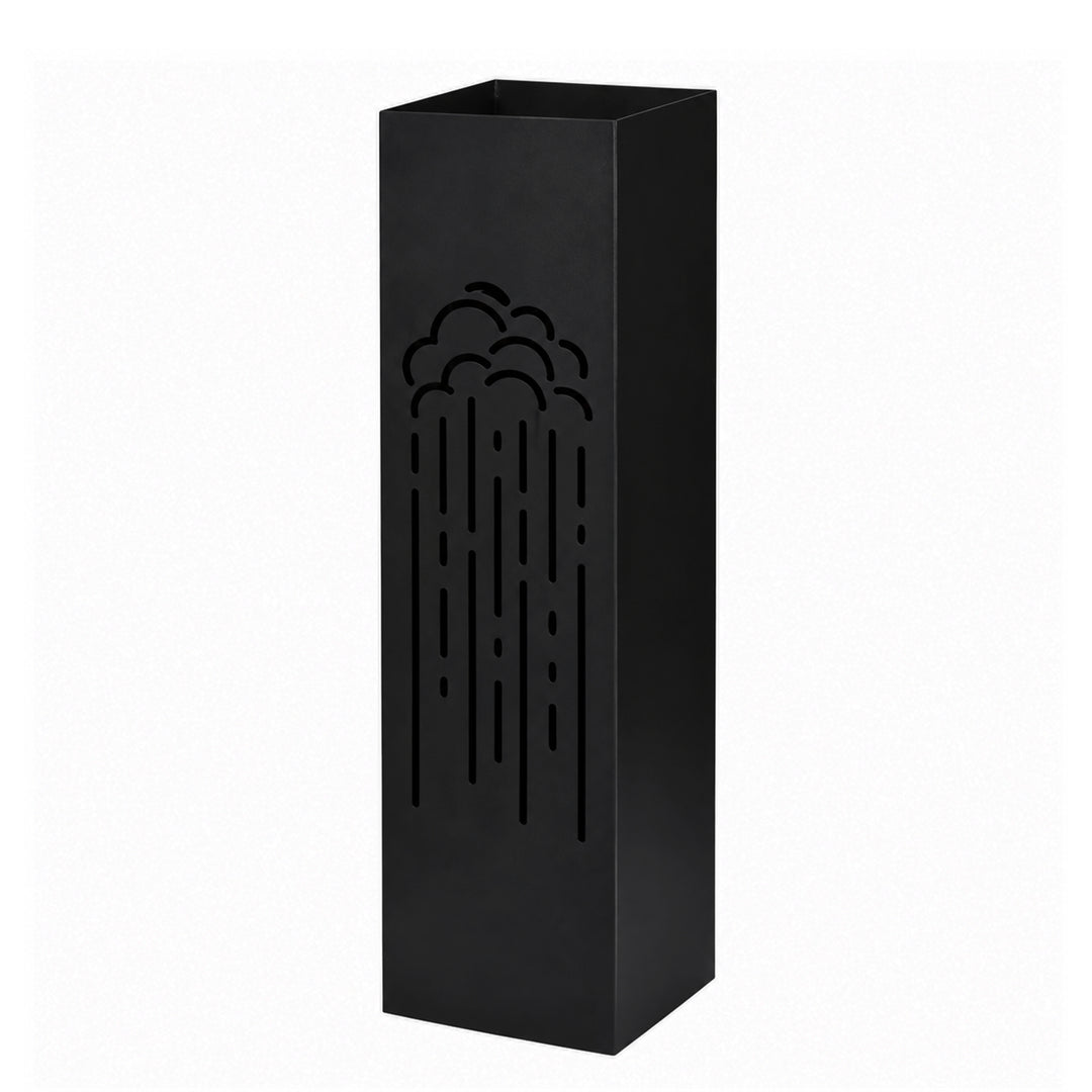Schirmständer aus Metall – Regenschirmhalter mit Motiv Regenwolke
