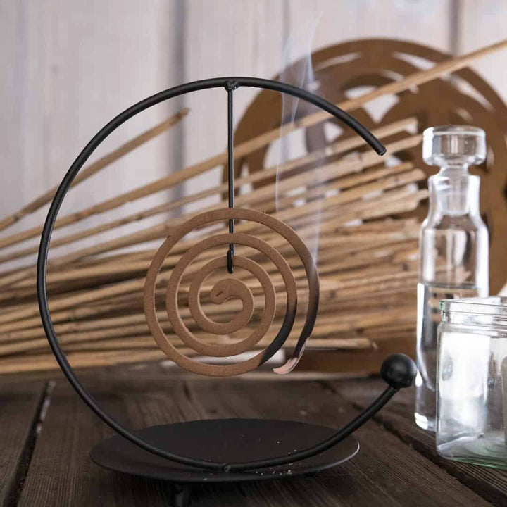 Halter für Mückenspiralen – Metallständer für Garten & Terrasse