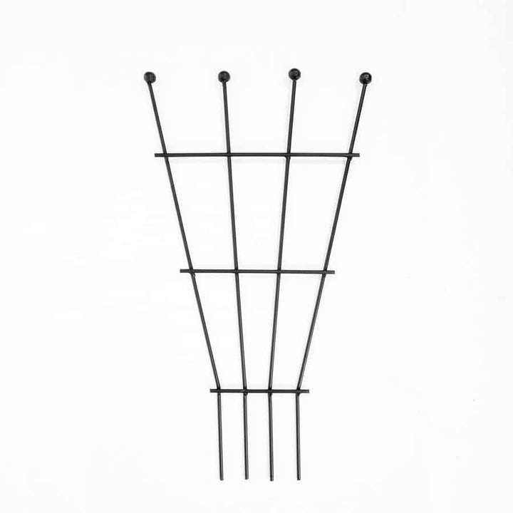 Rankgitter aus Metall – stabile Rankhilfe für Kletterpflanzen, 60 cm