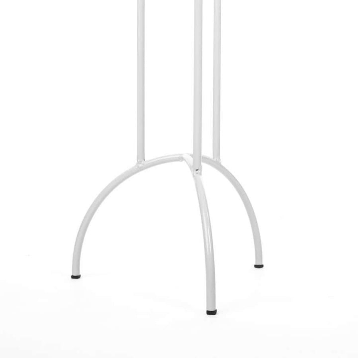 Hoher Kerzenhalter LOFT aus Metall – Hellgrau, 108 cm