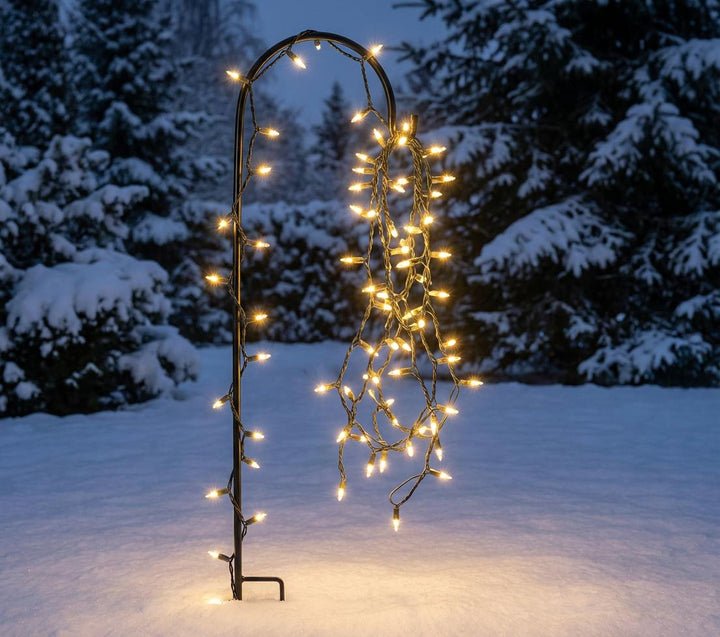 Hirtenhaken aus Metall – Gartenhaken für Laternen & Deko, 120 cm