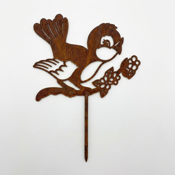Gartenstecker Vogel Frühlings, 20 cm