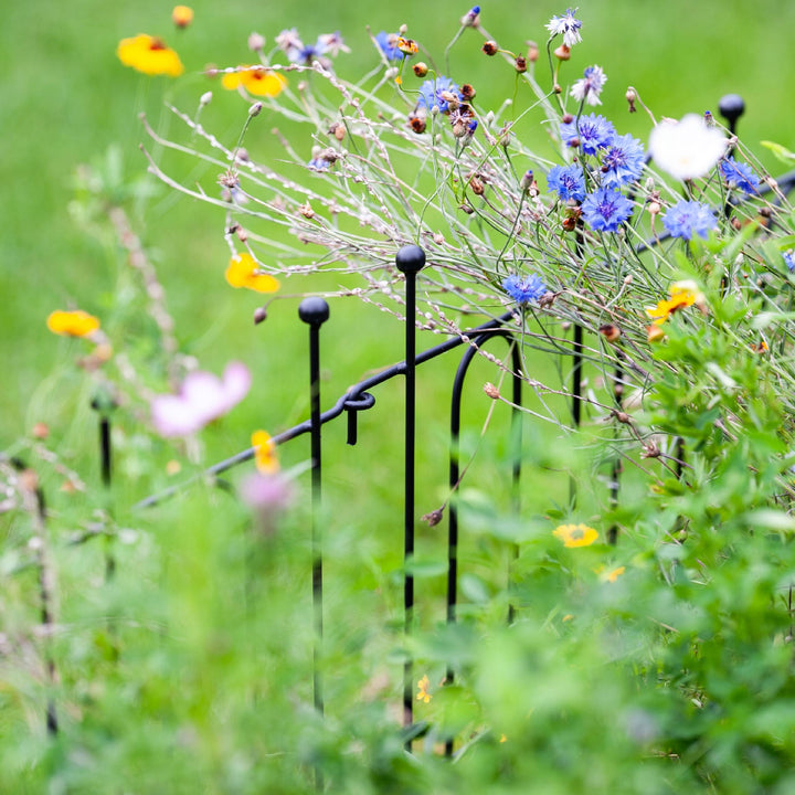 Gartenzaun Metall 70 × 60 cm