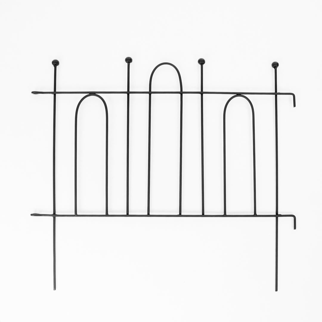 Gartenzaun Metall 70 × 60 cm