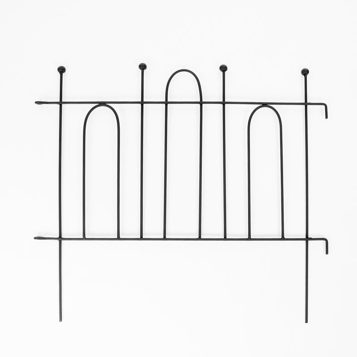 Gartenzaun Metall 70 × 60 cm