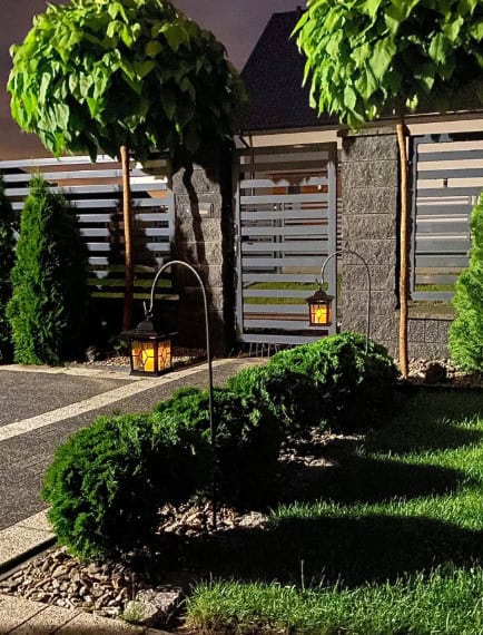 Hirtenhaken aus Metall – Gartenhaken für Laternen & Deko, 120 cm