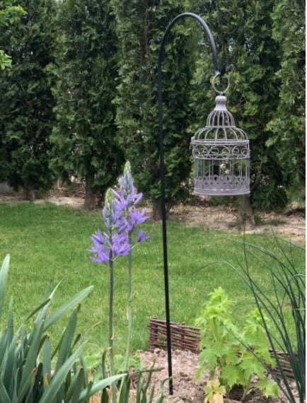 Hirtenhaken aus Metall – Gartenhaken für Laternen & Deko, 120 cm