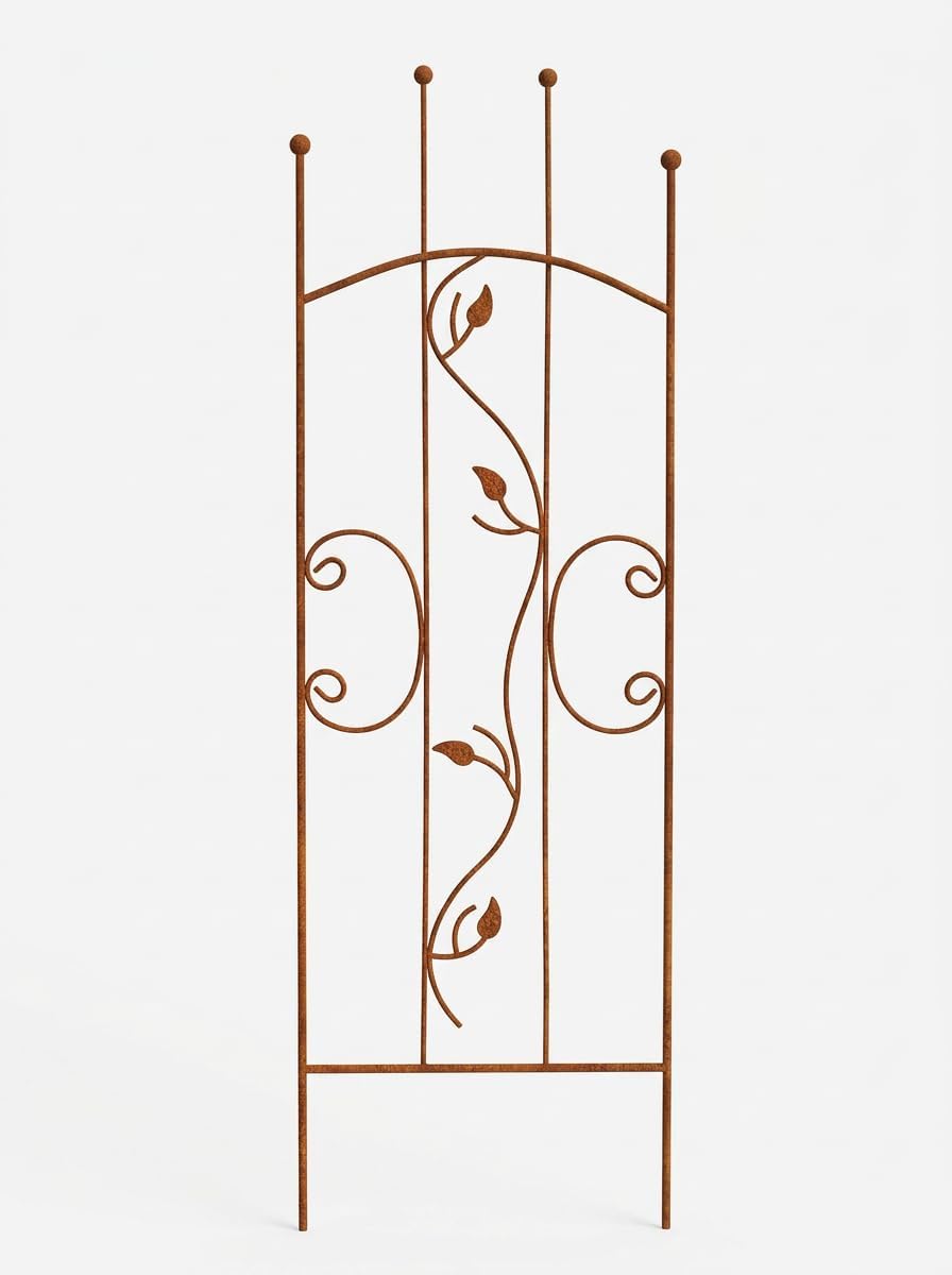 Staudenhalter 150 cm - Blumenhalter - Rankengewächs | Pflanzenstütze - Blumenstütze - Staudenstütze - Rankhilfe Strauchhalter - Rosenstütze
