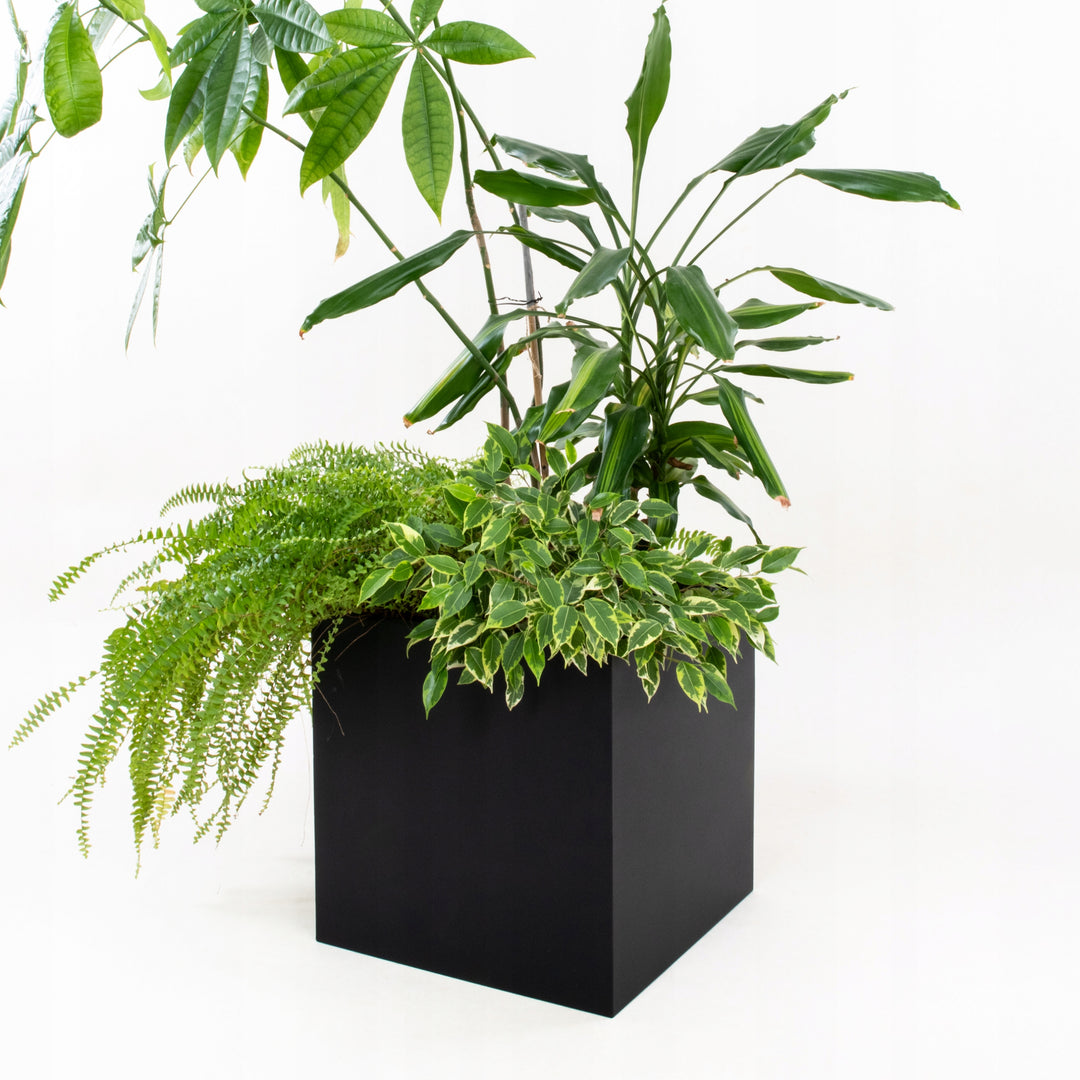 Blumentopf für Ständer – Metall Pflanzkübel für Outdoor