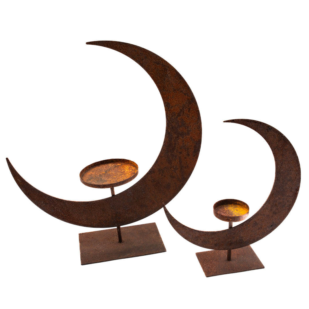 Black Metal Lantern – Candle Lantern for Indoor & Outdoor Use