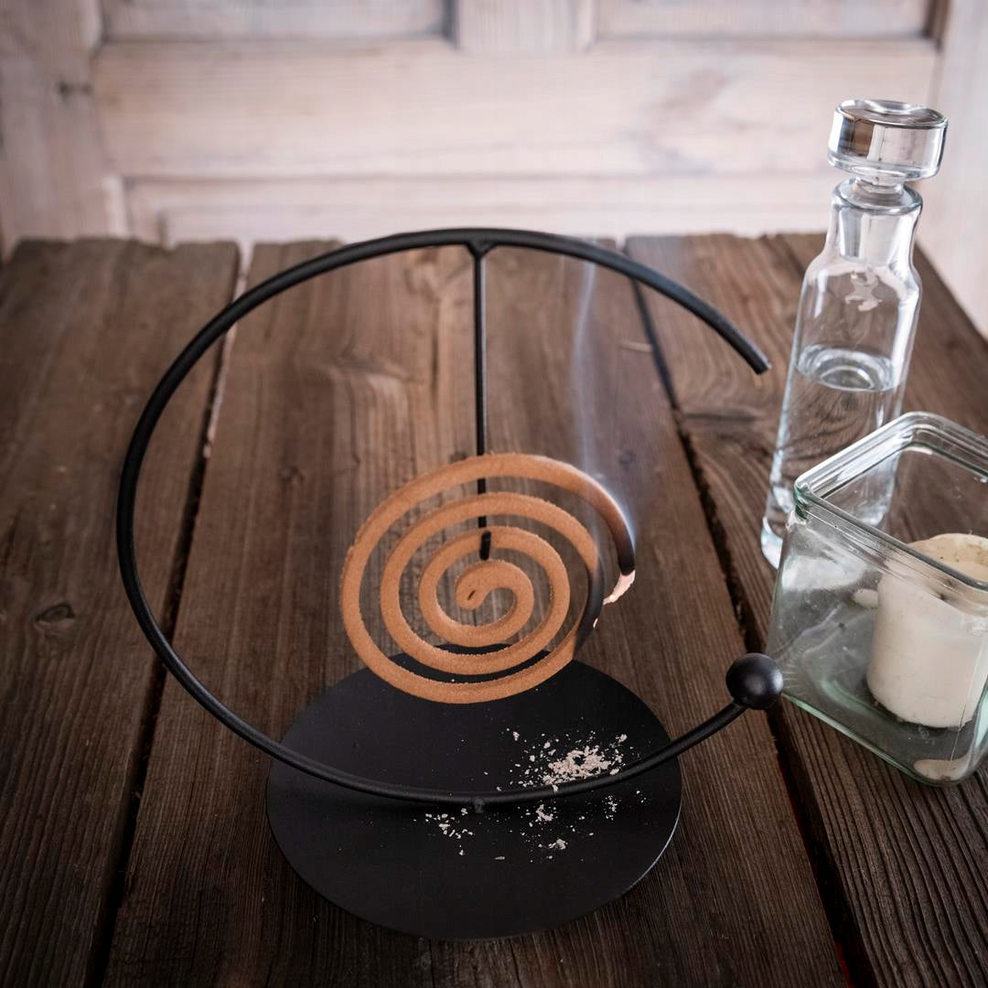 Halter für Mückenspiralen – Metallständer für Garten & Terrasse