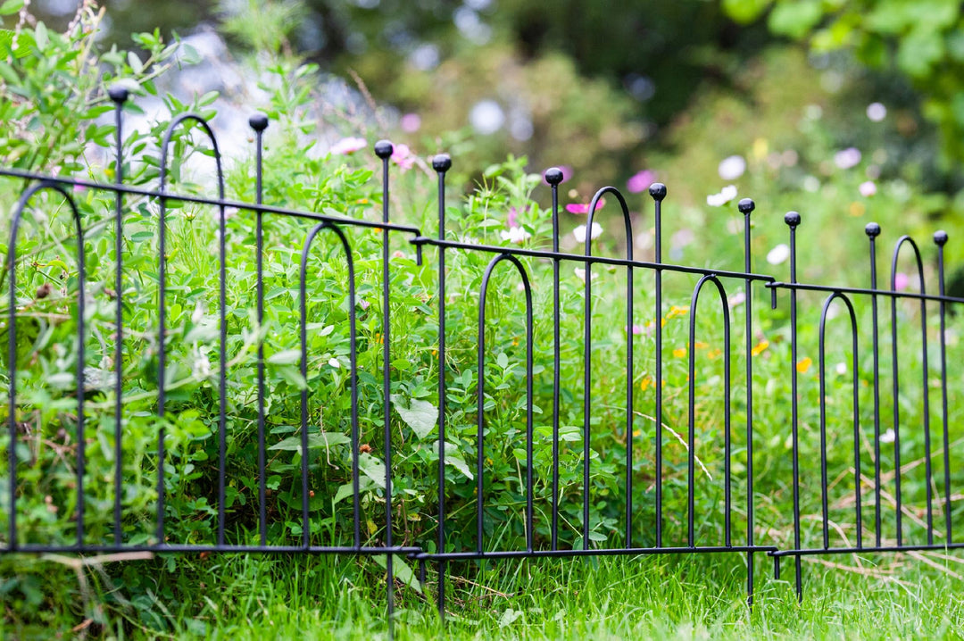 Gartenzaun Metall 70 × 60 cm