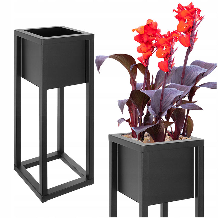Pflanzständer aus Metall – moderner Blumentopfständer, 70 cm