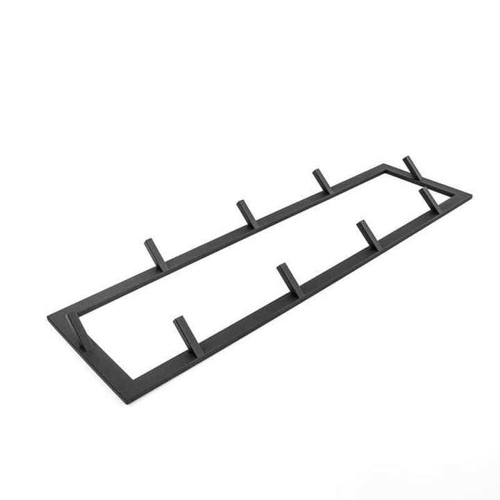 Wandhakenleiste aus Metall Schwarz – Moderner Wandhaken für Flur und Garderobe