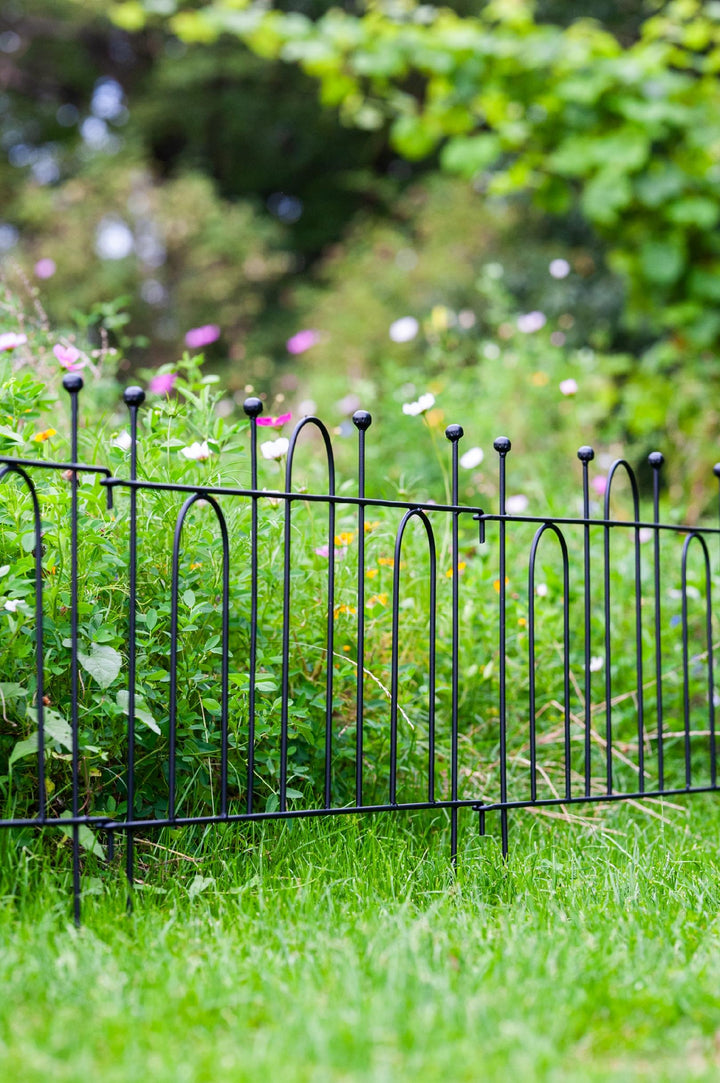 Gartenzaun Metall 70 × 60 cm