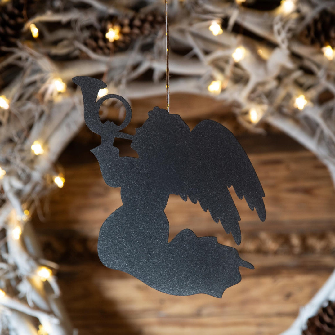 Weihnachtsengel aus Metall – Weihnachtsdekoration