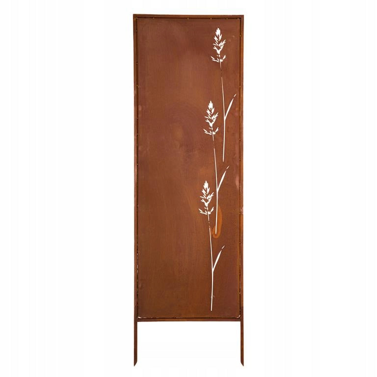 Sichtschutz Gartenpaneel Metall – Motiv Durchbrochenes Muster, 160 × 50 cm