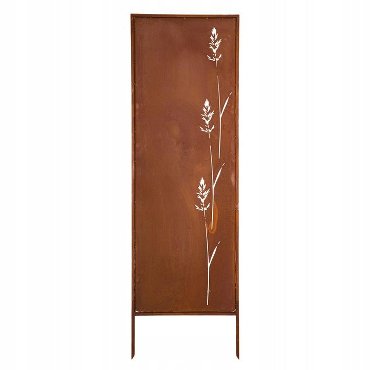 Sichtschutz Gartenpaneel Metall – Motiv Durchbrochenes Muster, 160 × 50 cm