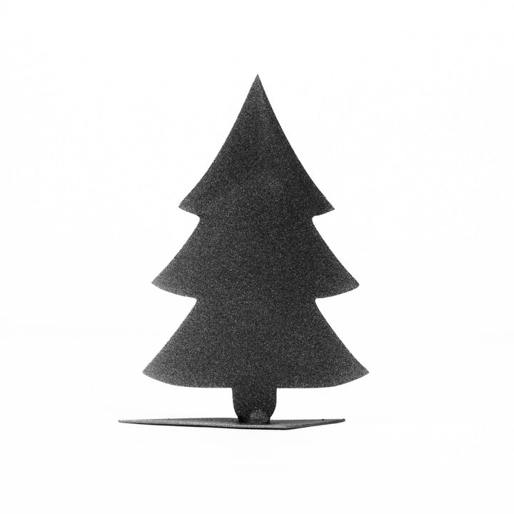 Weihnachtlicher Gnom aus Metall – dekorative Tischfigur