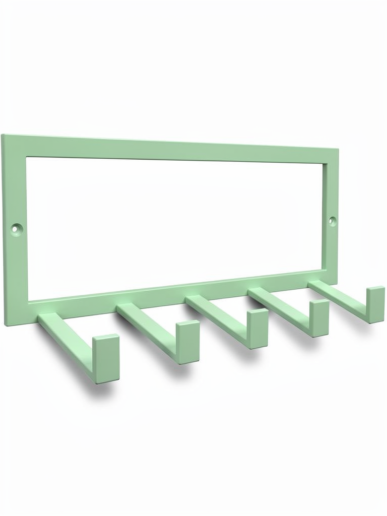 Wandgarderobe aus Metall mit Ablage | Handtuchregal und Garderobenhaken | Verschiedene Farben | Im Loft-Stil | 75 × 30 × 25 cm