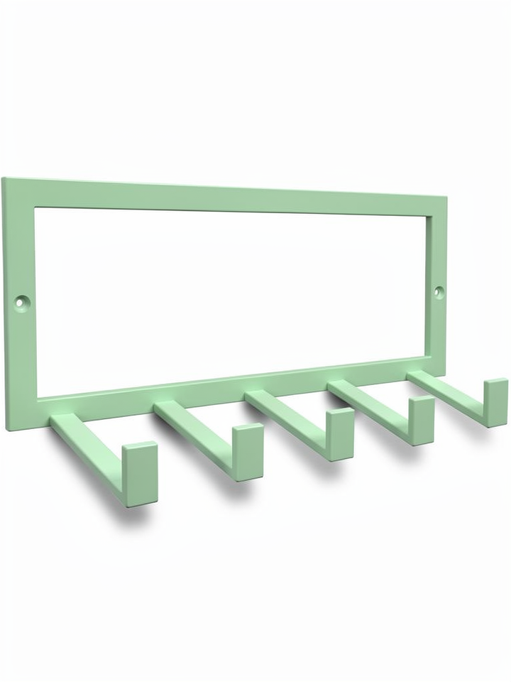 Wandgarderobe aus Metall mit Ablage | Handtuchregal und Garderobenhaken | Verschiedene Farben | Im Loft-Stil | 75 × 30 × 25 cm