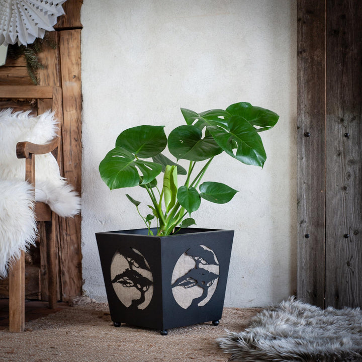 Pflanzständer aus Metall – moderner Blumentopfständer, 32 cm