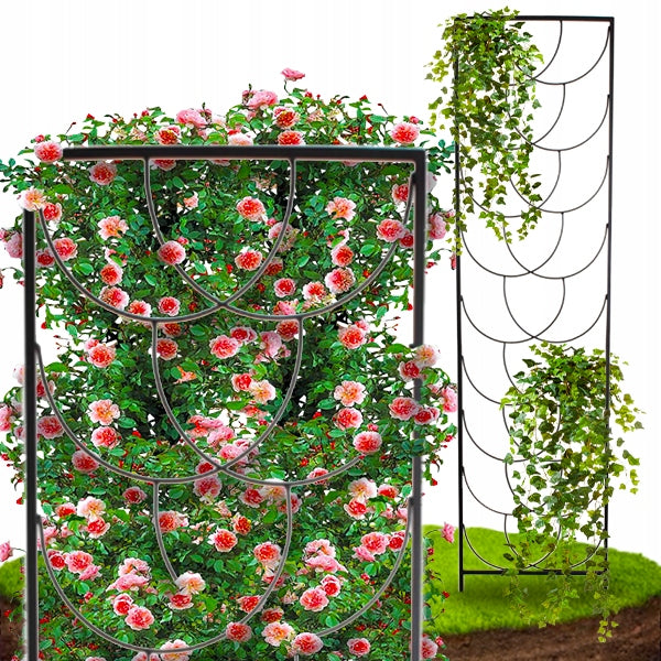 Staudenhalter aus Metall – Blumenhalter und Pflanzenstütze, 200 cm