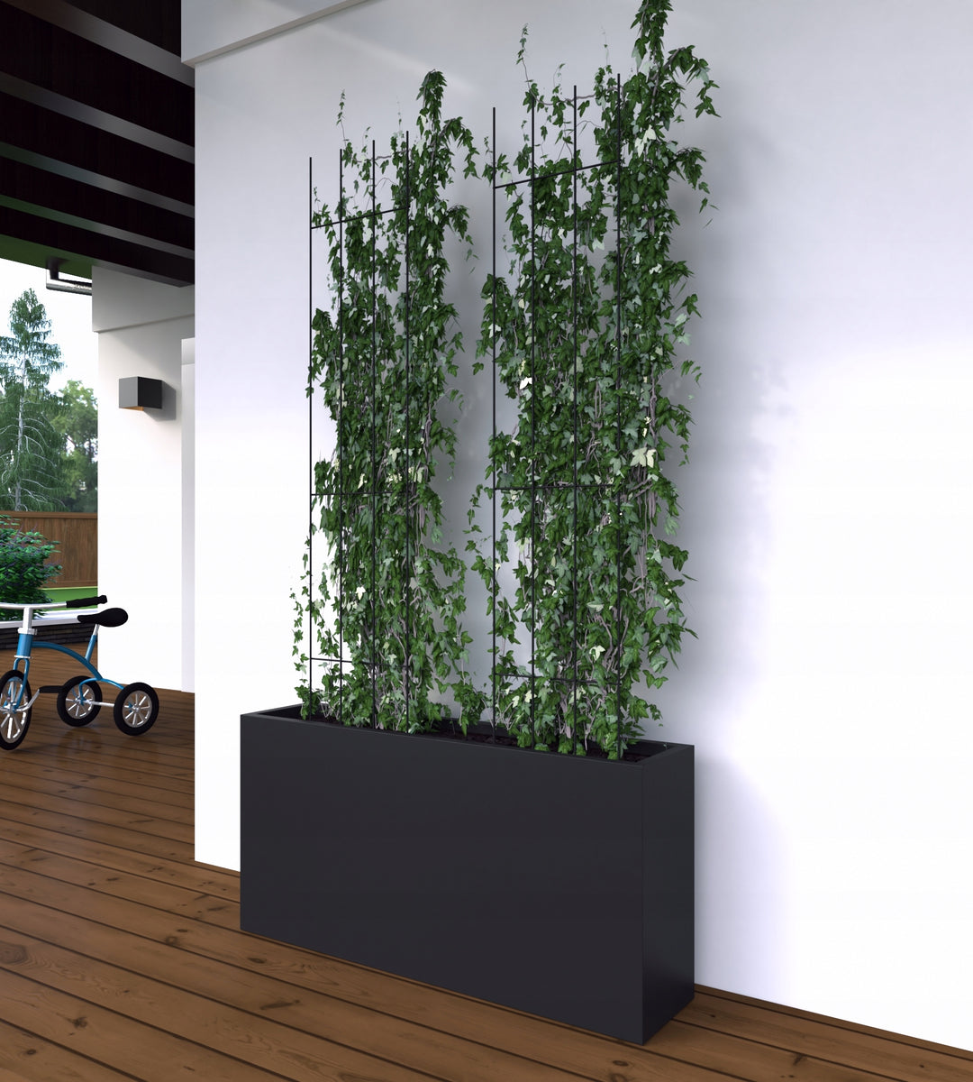 Staudenhalter aus Metall – Blumenhalter und Pflanzenstütze, 150 cm