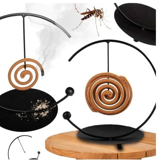 Halter für Mückenspiralen – Metallständer für Garten & Terrasse
