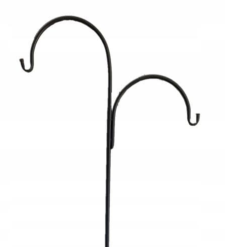 Gartenhaken für Lampions und Pflanzgefäße – Metallhalter zum Einstecken in den Boden