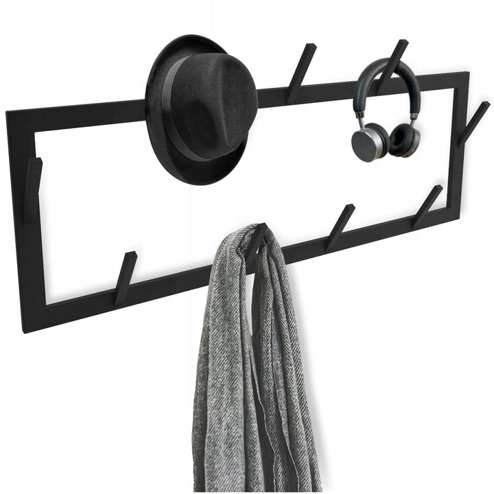 Wandgarderobe aus Metall – geschweißte Garderobenleiste