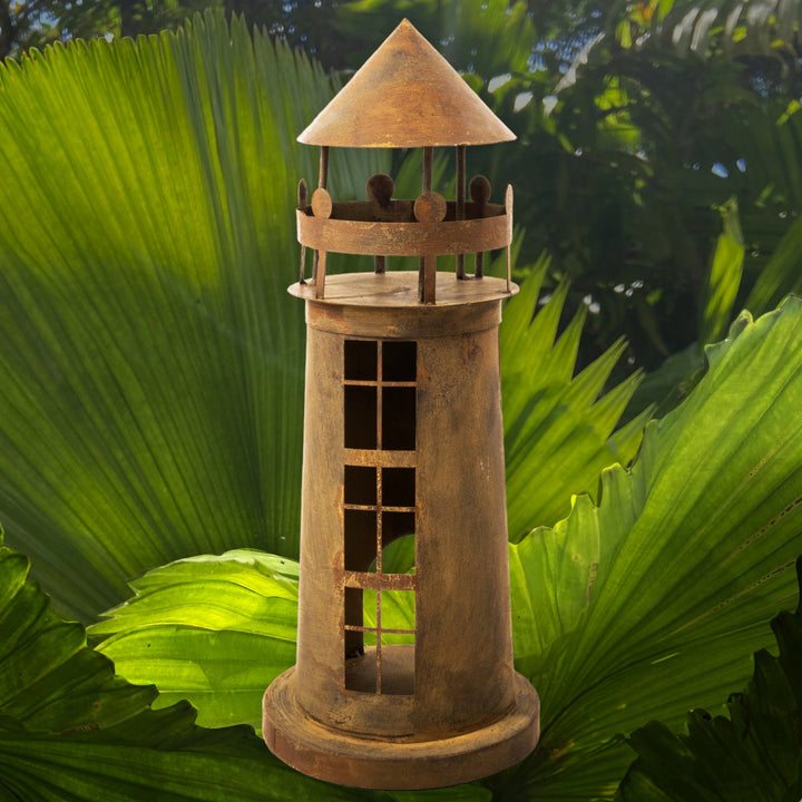 Leuchtturm Gartendekoration 50 cm, 50 cm