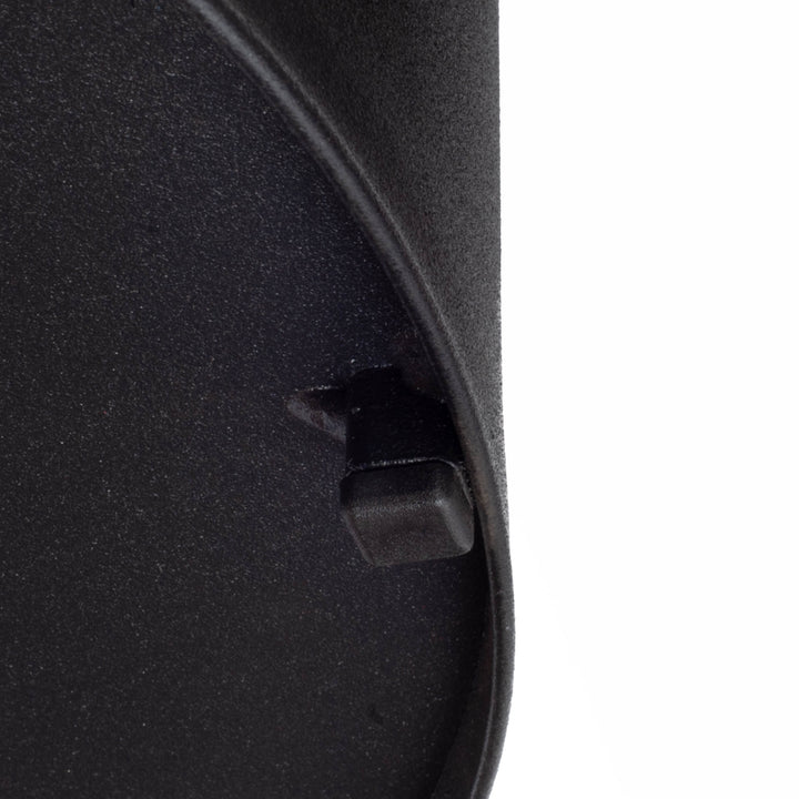 Kaminholzkorb aus Metall – schwarzer Holzkorb für innen