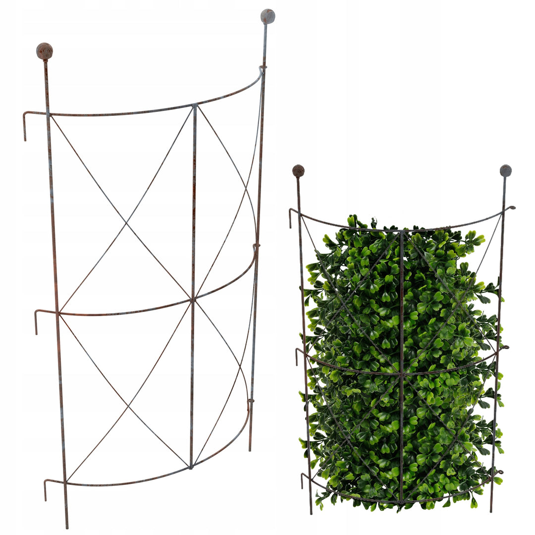 Staudenhalter aus Metall – Blumenhalter und Pflanzenstütze, 90 cm