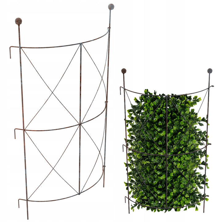 Staudenhalter aus Metall – Blumenhalter und Pflanzenstütze, 90 cm