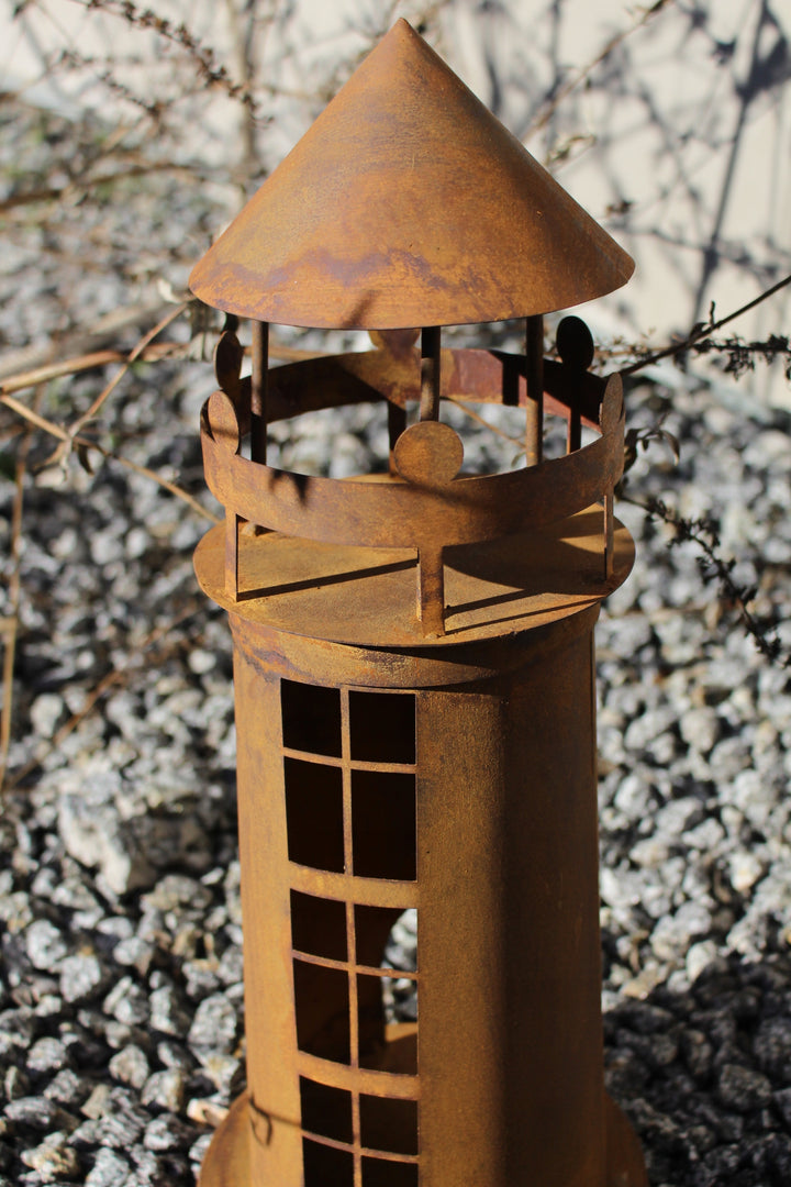 Leuchtturm Gartendekoration 50 cm, 50 cm